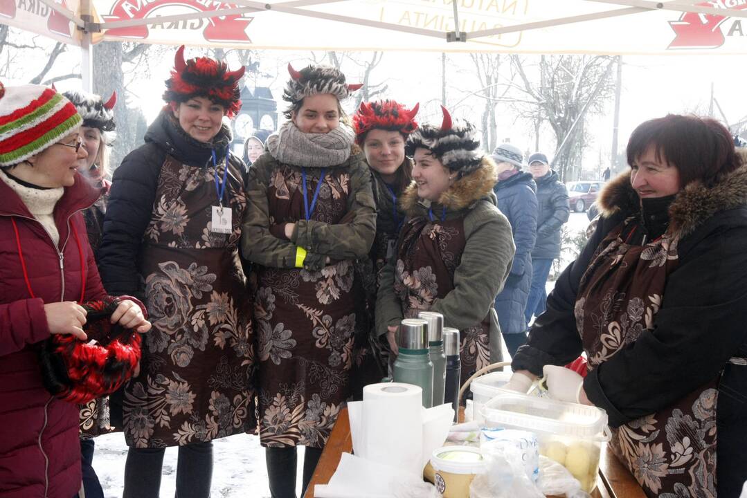 Užgavėnių šventė Priekulėje