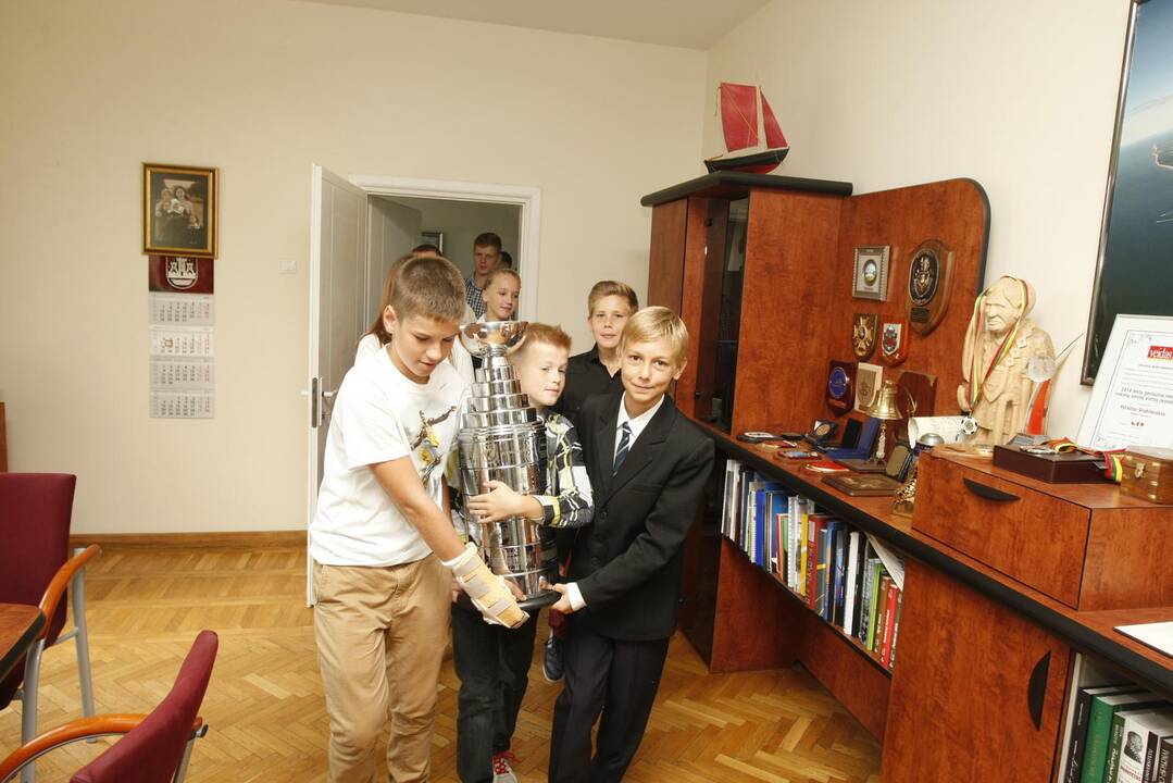 Klaipėdoje pagerbti jaunieji ledo ritulininkai