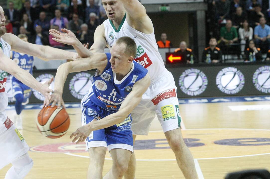 LKL pusfinalis: "Neptūnas" - "Žalgiris"