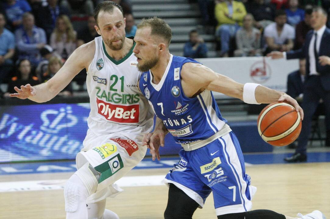 LKL pusfinalis: "Neptūnas" - "Žalgiris"
