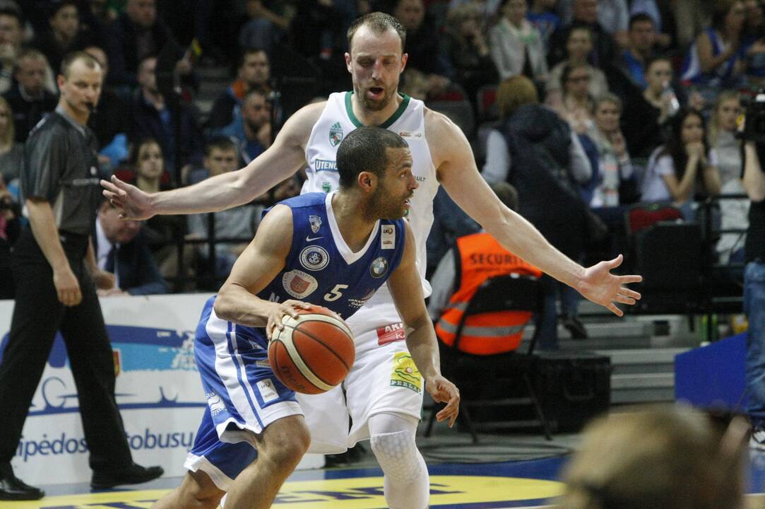 LKL pusfinalis: "Neptūnas" - "Žalgiris"