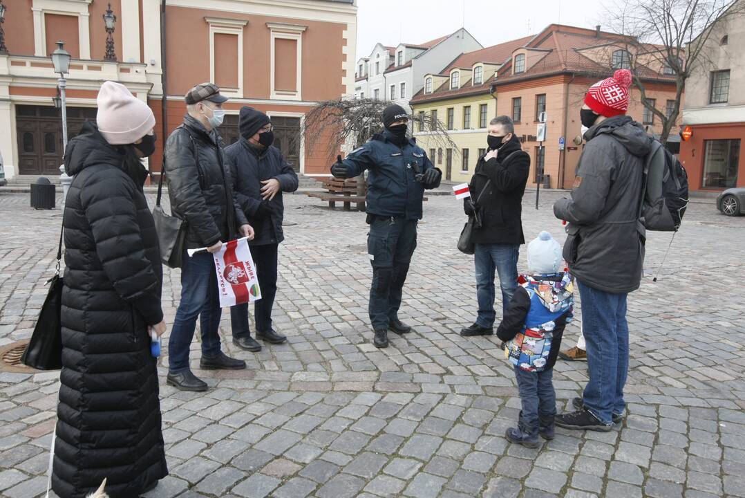 Baltarusijos nepriklausomybės diena Klaipėdoje 