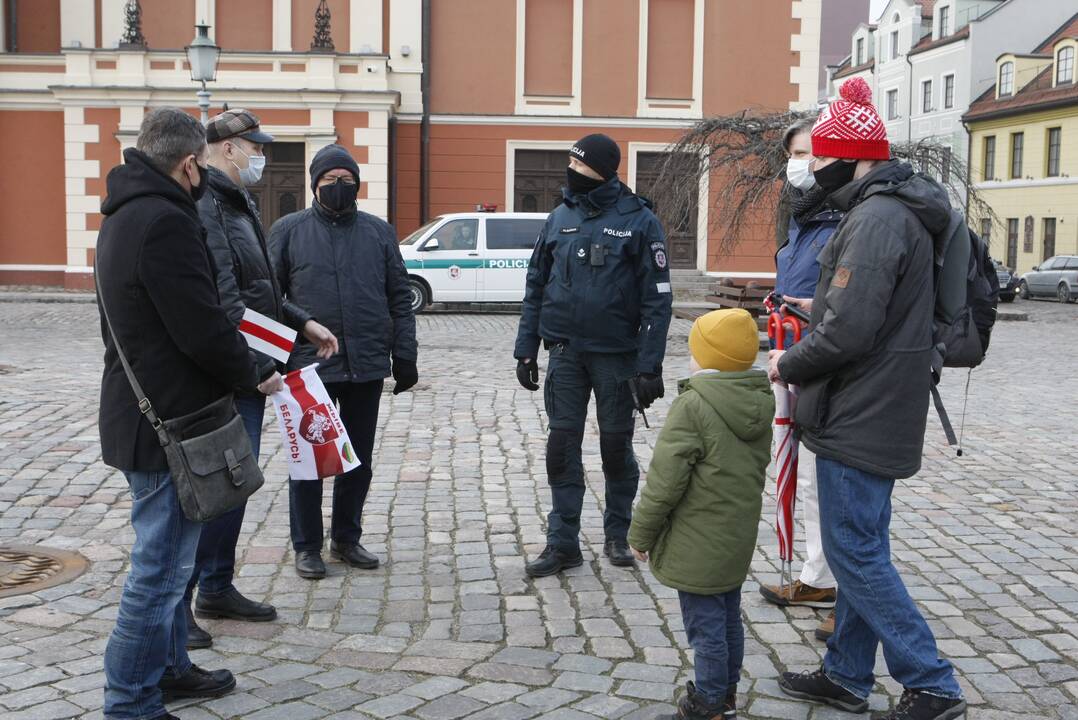 Baltarusijos nepriklausomybės diena Klaipėdoje 