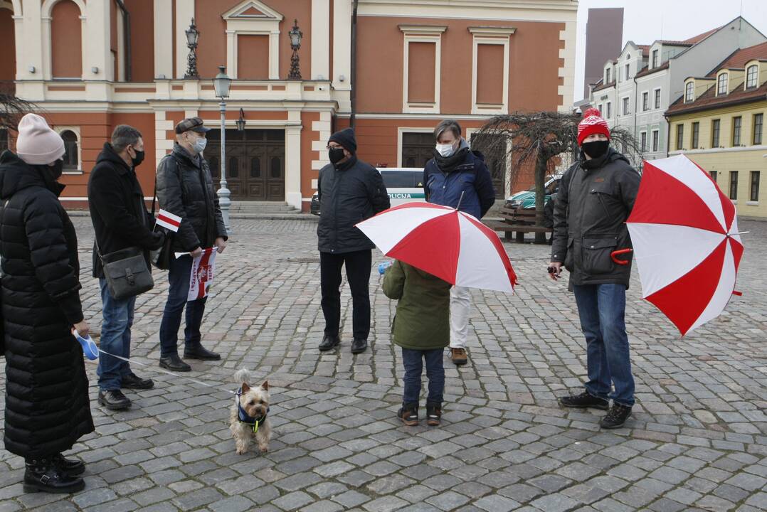 Baltarusijos nepriklausomybės diena Klaipėdoje 