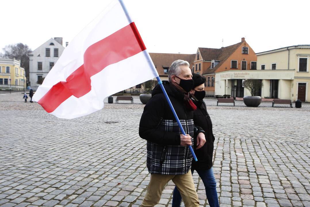 Baltarusijos nepriklausomybės diena Klaipėdoje 