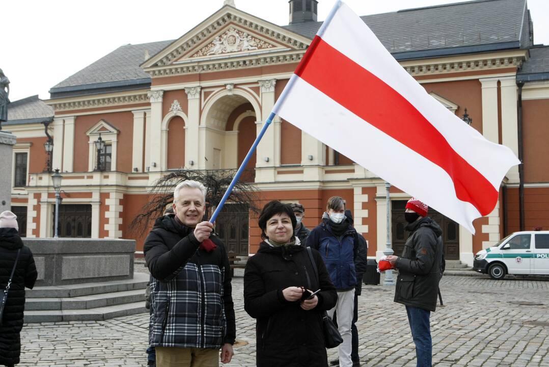 Baltarusijos nepriklausomybės diena Klaipėdoje 