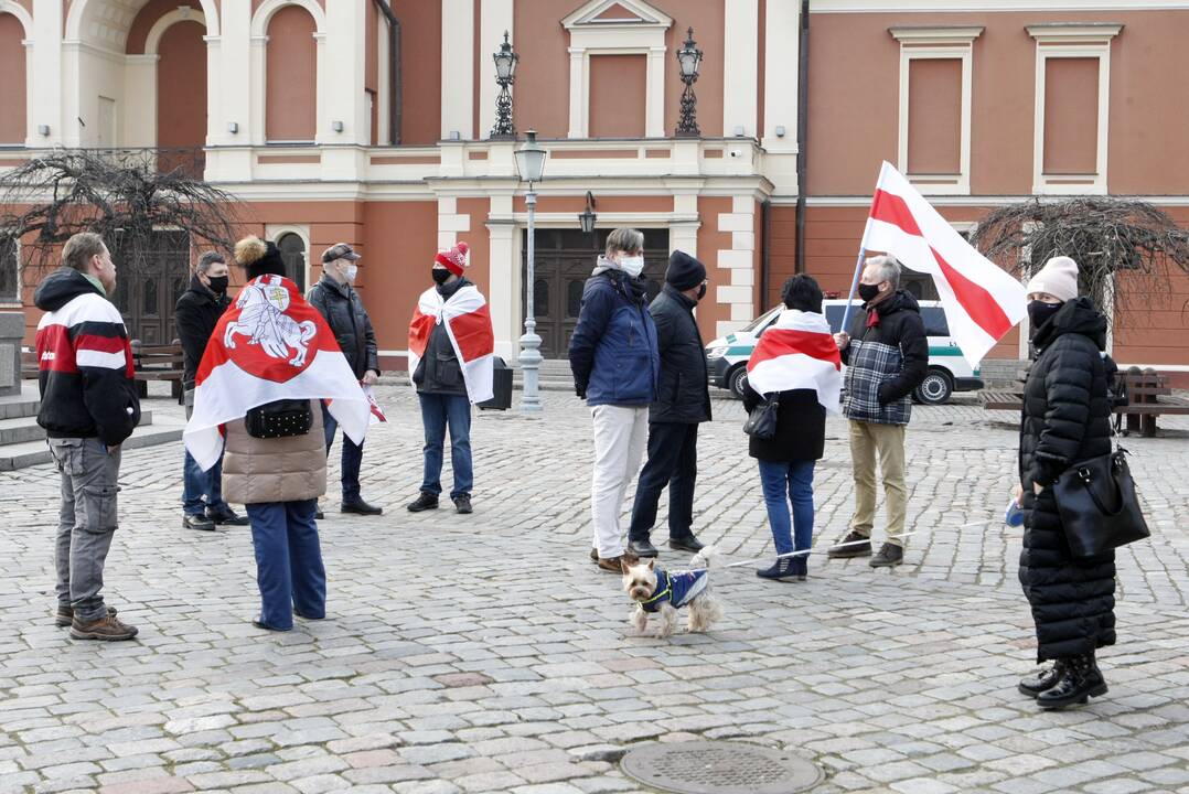 Baltarusijos nepriklausomybės diena Klaipėdoje 
