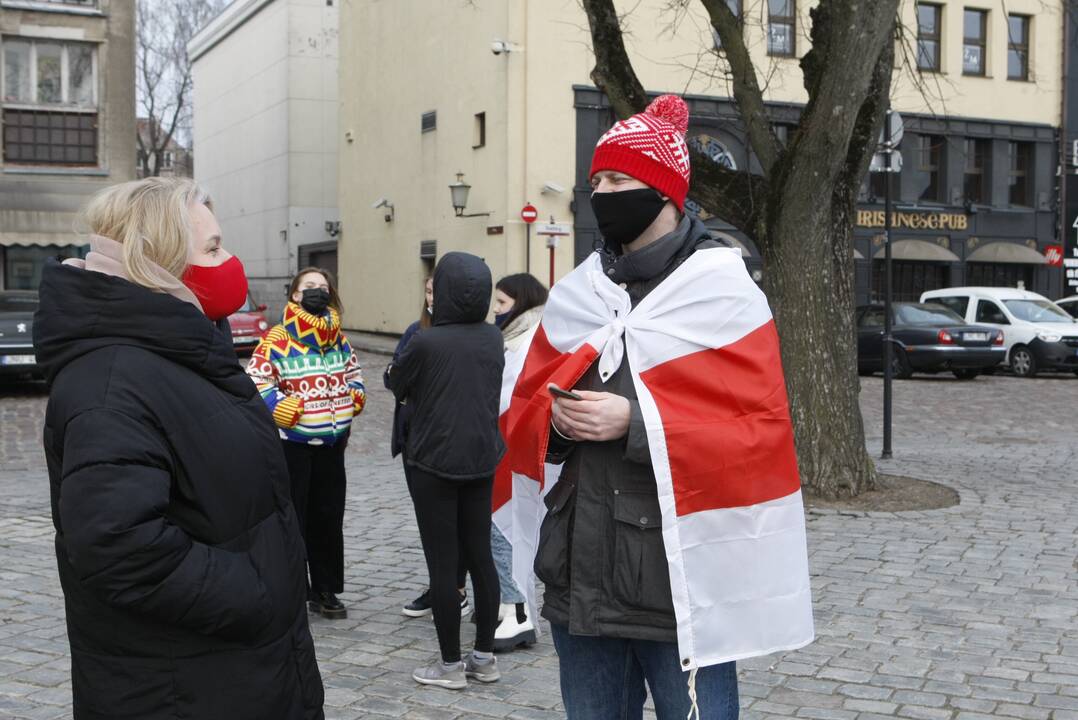 Baltarusijos nepriklausomybės diena Klaipėdoje 