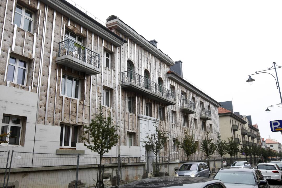 Daugiabučio renovacija Klaipėdoje – nervų karas: susipyko dėl apšiltinimo medžiagų? 