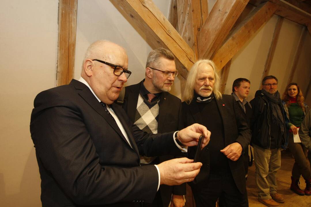 Parodos "Paskutinei kartai, pasirinkusiai audrą" atidarymas
