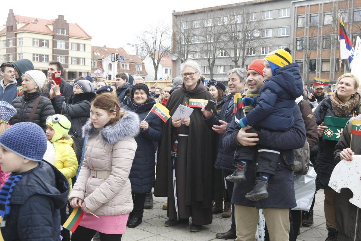 Klaipėda sulaukė Vilties žygeivių