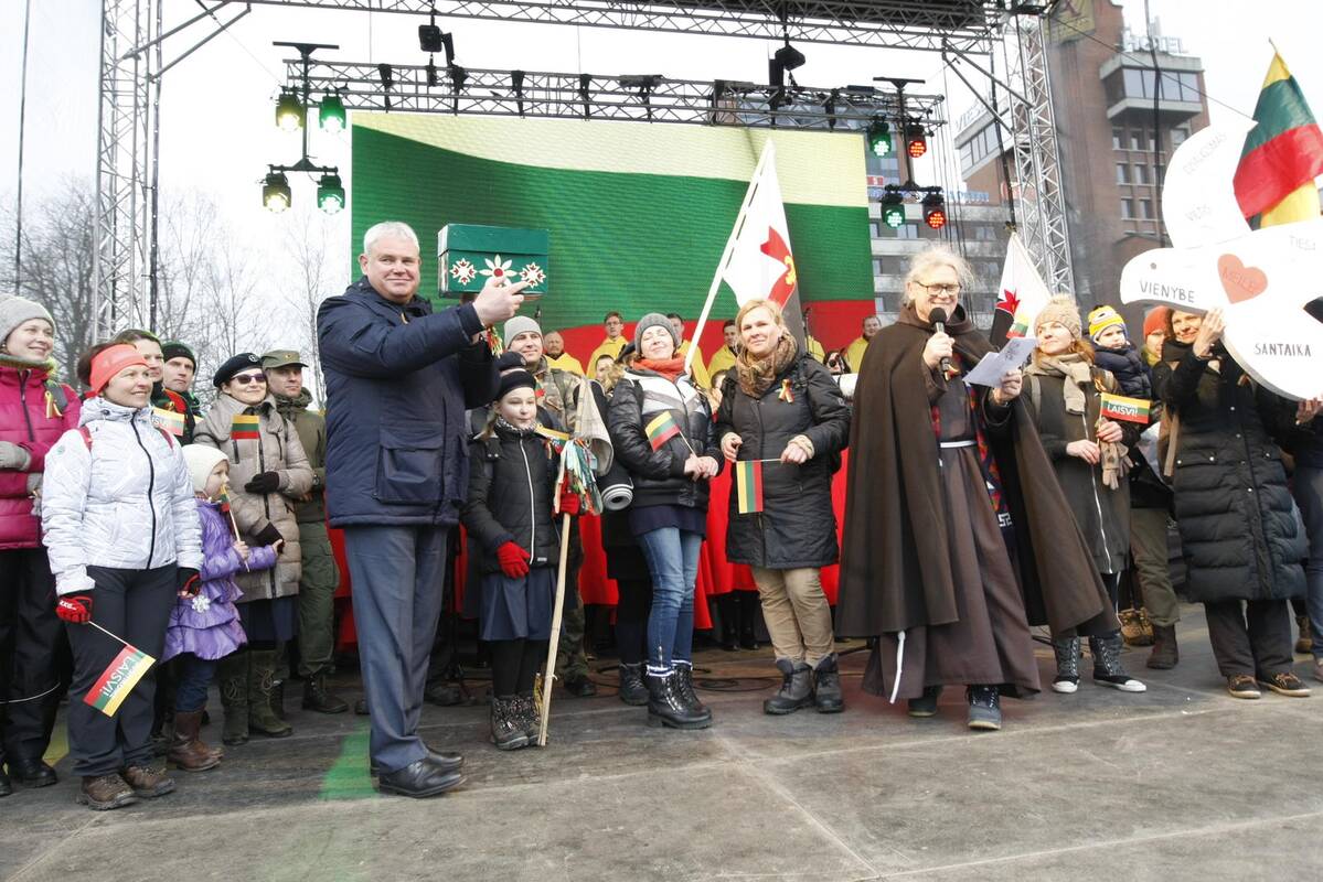 Klaipėda sulaukė Vilties žygeivių
