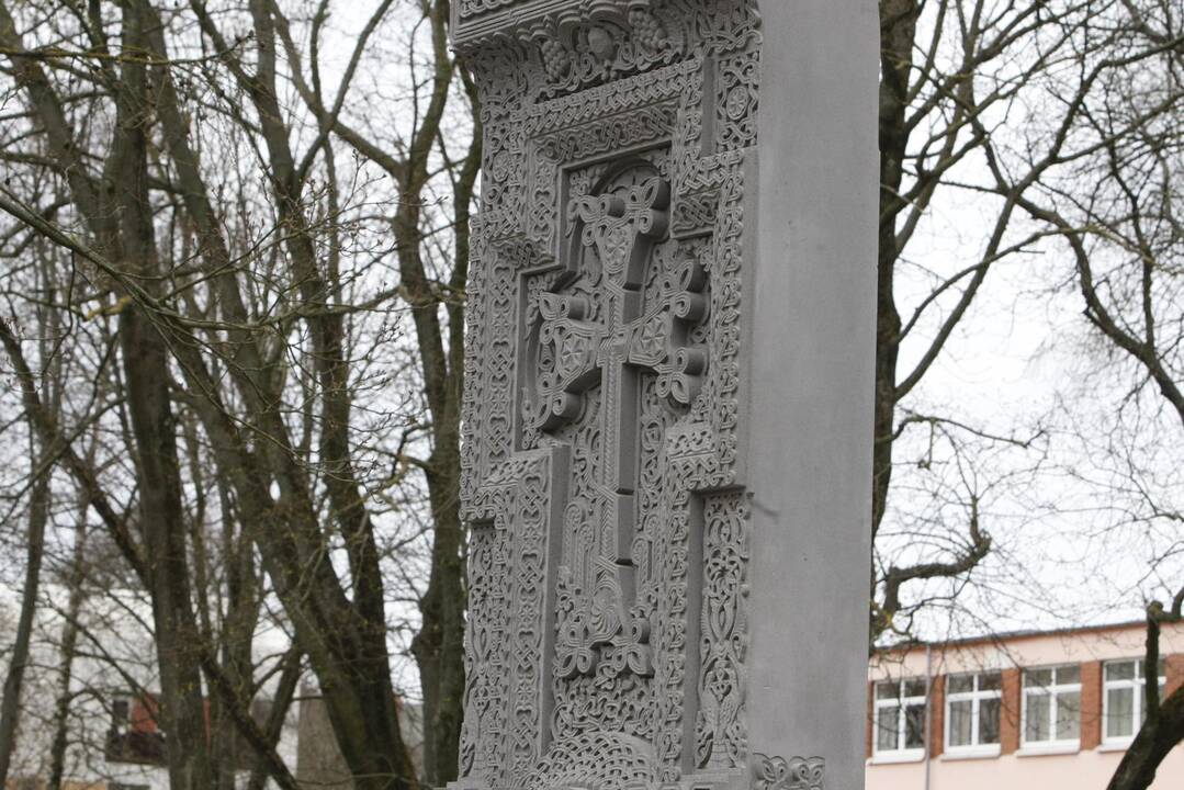 Armėnai genocidą įamžino paminklu