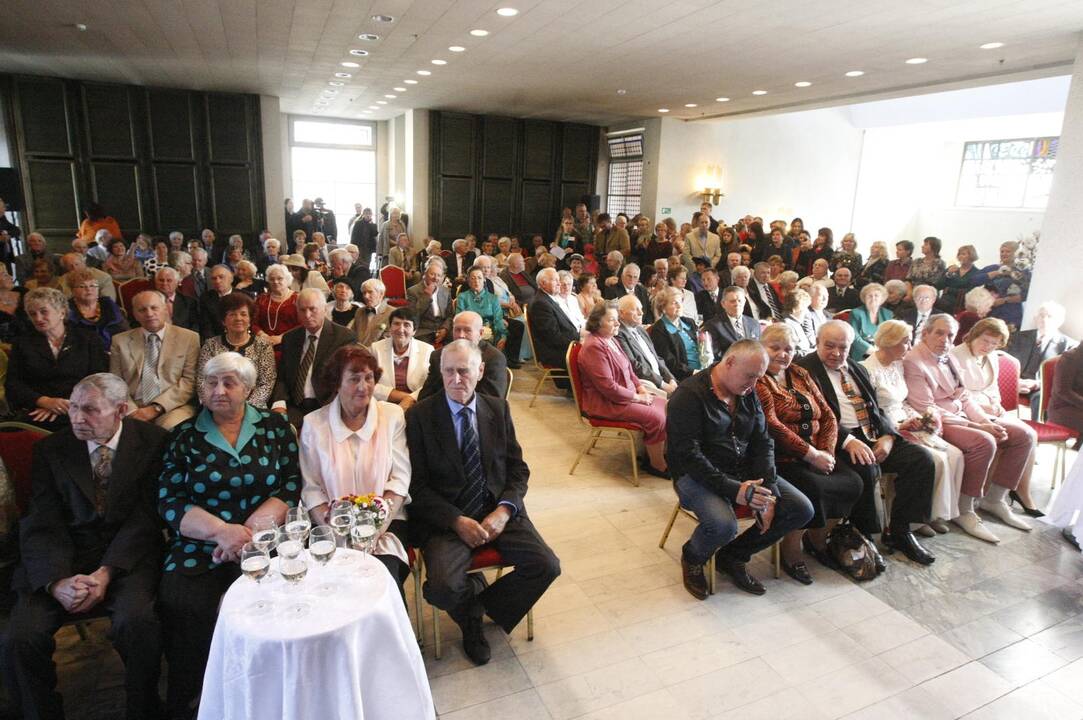 Auksinių vestuvių šventė Klaipėdoje
