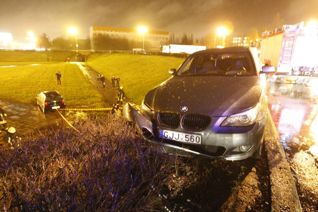 Į "gaudyklę" įvažiavo automoilis