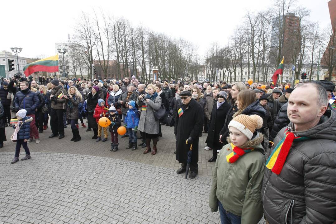Paroda priminė apie Lietuvos nepriklausomybės atkūrimą