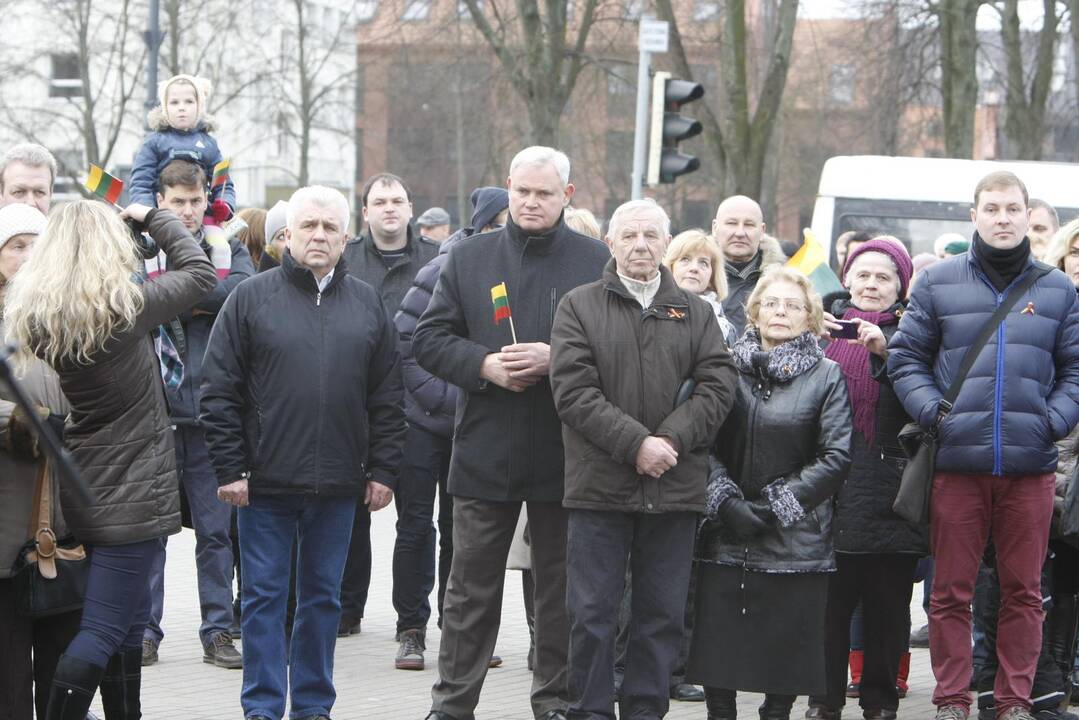 Paroda priminė apie Lietuvos nepriklausomybės atkūrimą