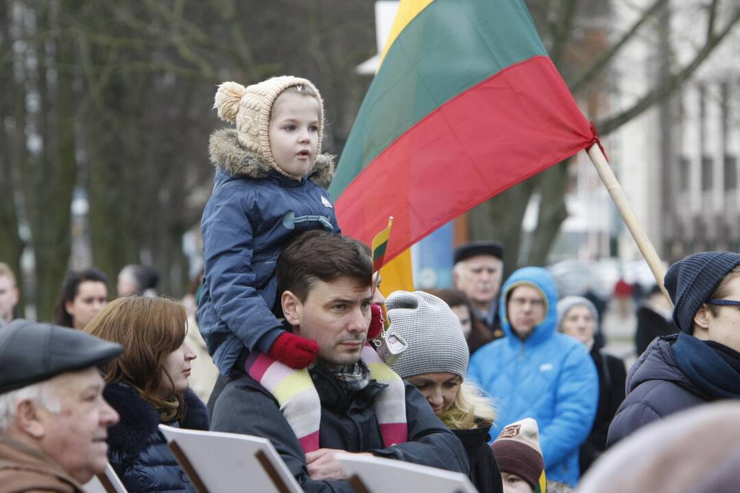 Paroda priminė apie Lietuvos nepriklausomybės atkūrimą
