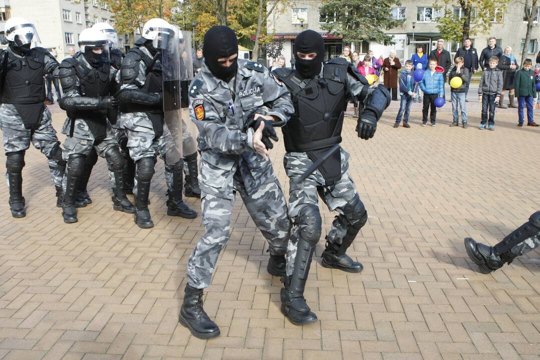 Policininkai minėjo profesinę šventę