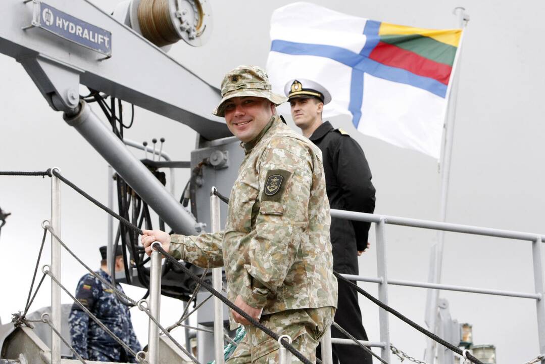 Lietuvos karių išlydėjimo ceremonija į Somalį