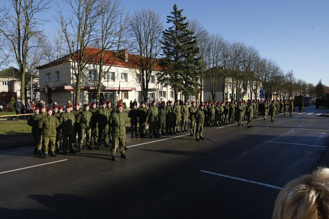 Lietuvos kariuomenės dienos šventė Gargžduose