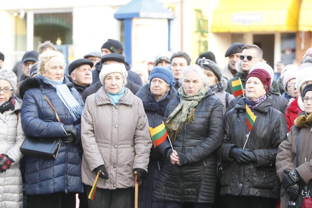Signatarų alėjos atidarymas Palangoje