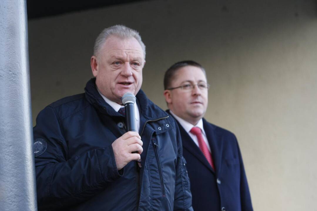Signatarų alėjos atidarymas Palangoje