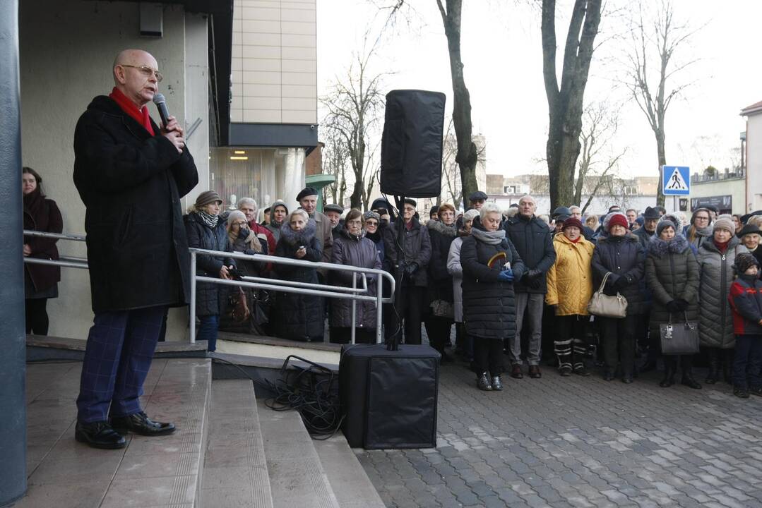 Signatarų alėjos atidarymas Palangoje