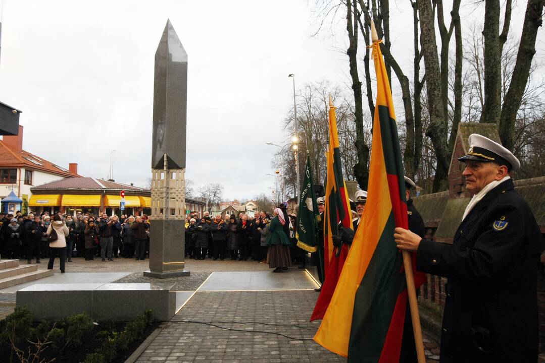 Signatarų alėjos atidarymas Palangoje