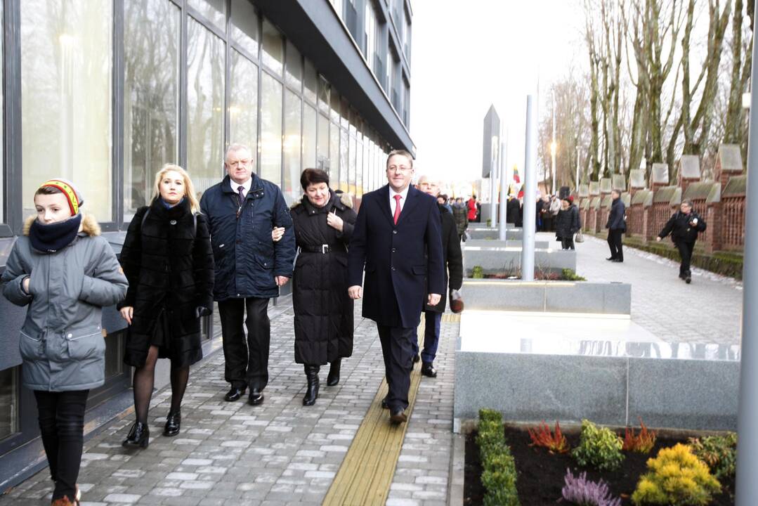 Signatarų alėjos atidarymas Palangoje