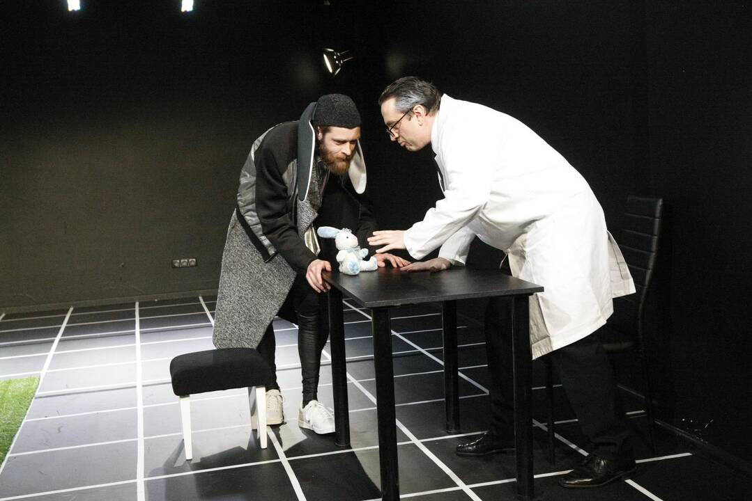 Klaipėdiečiai Dramos teatre jaukinsis vidinį triušį