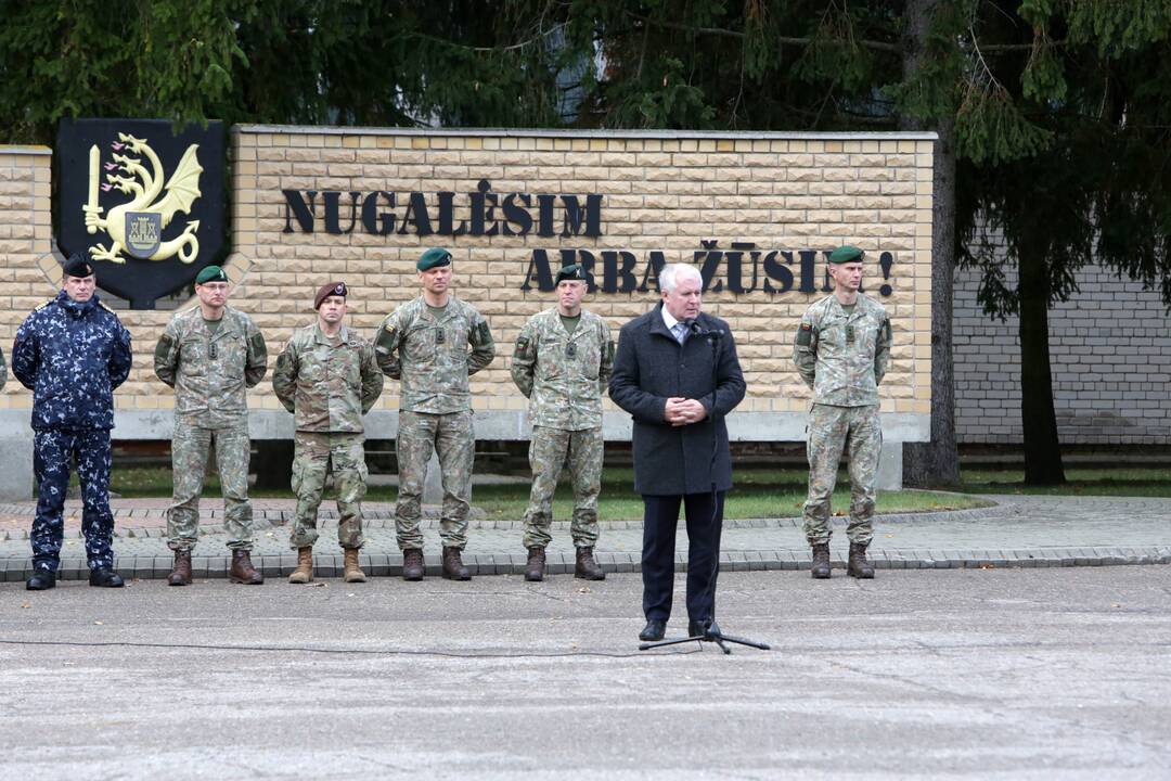 Irako misijos karių sutiktuvės