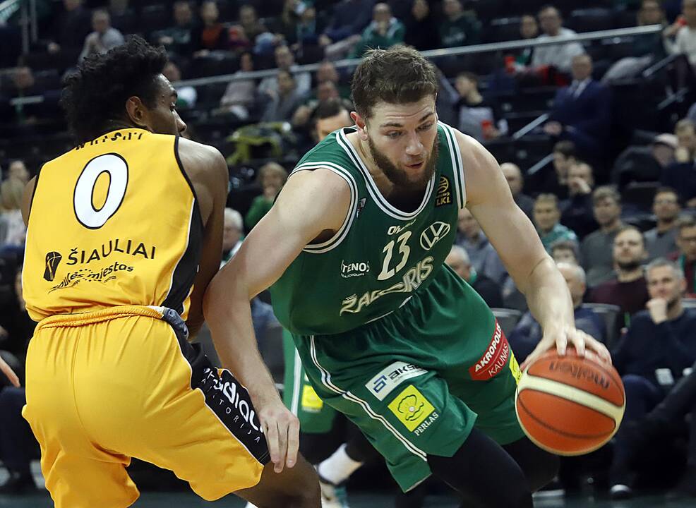 KMT ketvirtfinalis: Žalgiris - Šiauliai 105 : 66