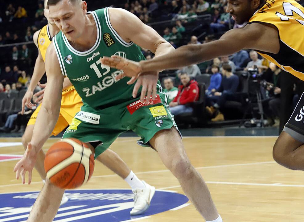 KMT ketvirtfinalis: Žalgiris - Šiauliai 105 : 66