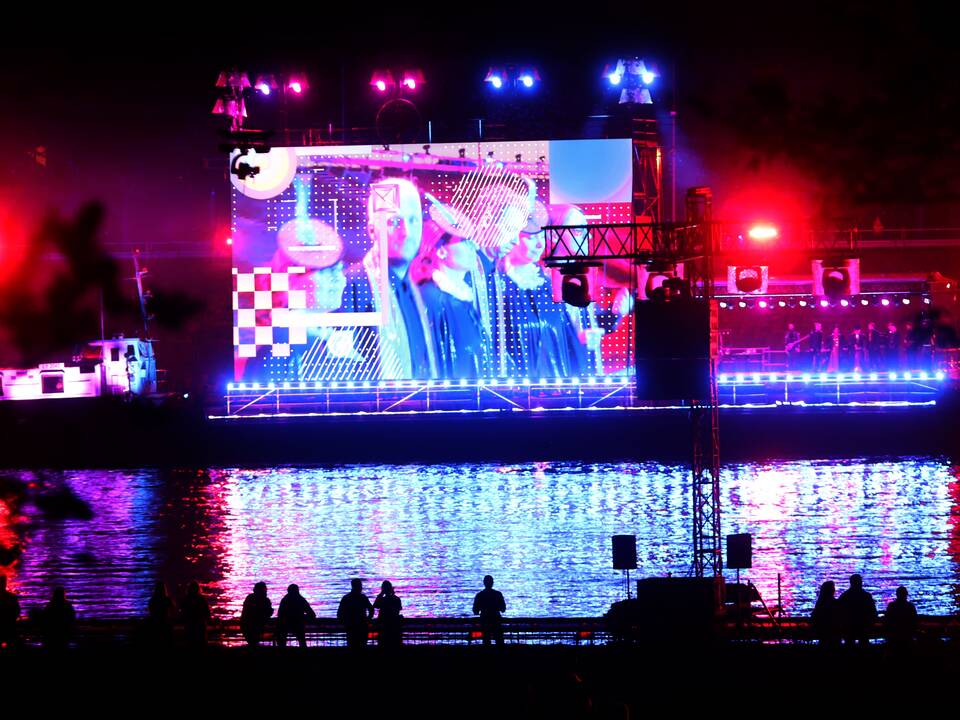 Didžiausio pavasario renginio „Santaka“ repeticija