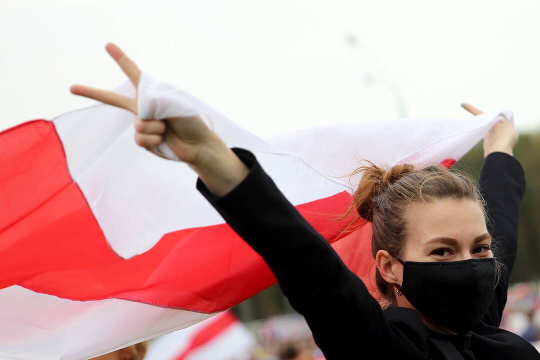 JAV delsia įvesti sankcijas Baltarusijai, tikisi bendrų veiksmų su ES