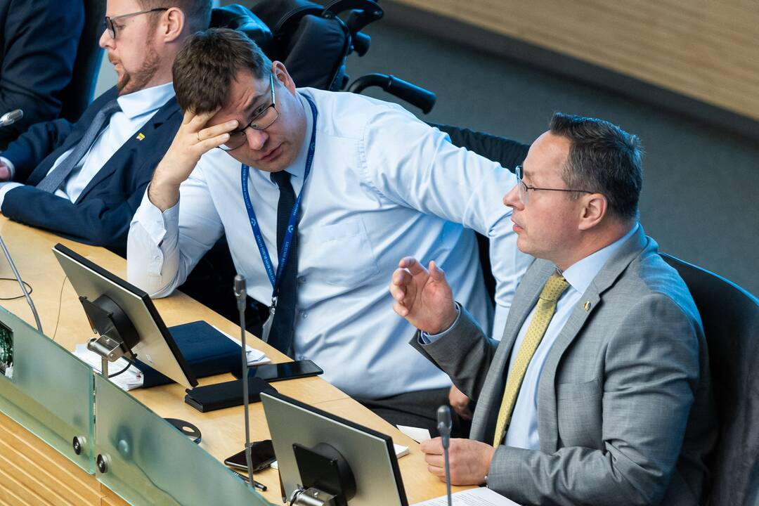 Laurynas Kasčiūnas ir Žygimantas Pavilionis
