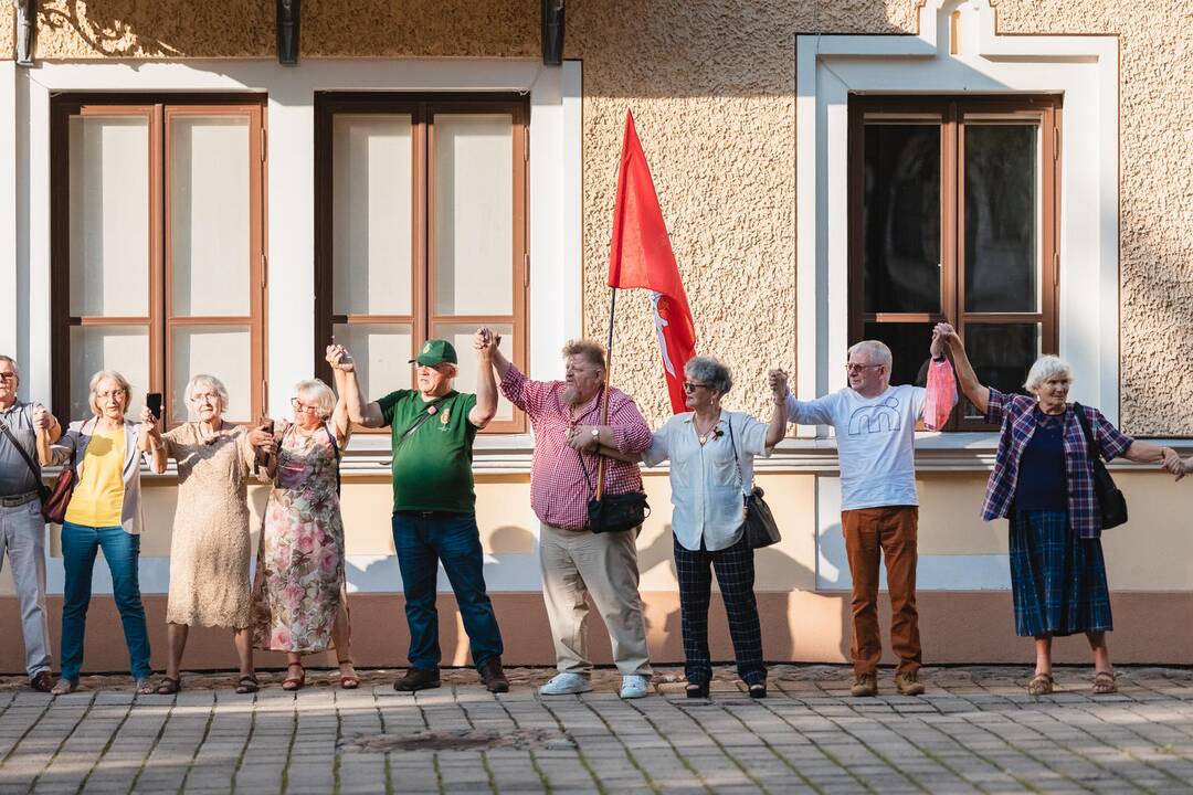 Baltijos kelio minėjimas Kauno prezidentūroje