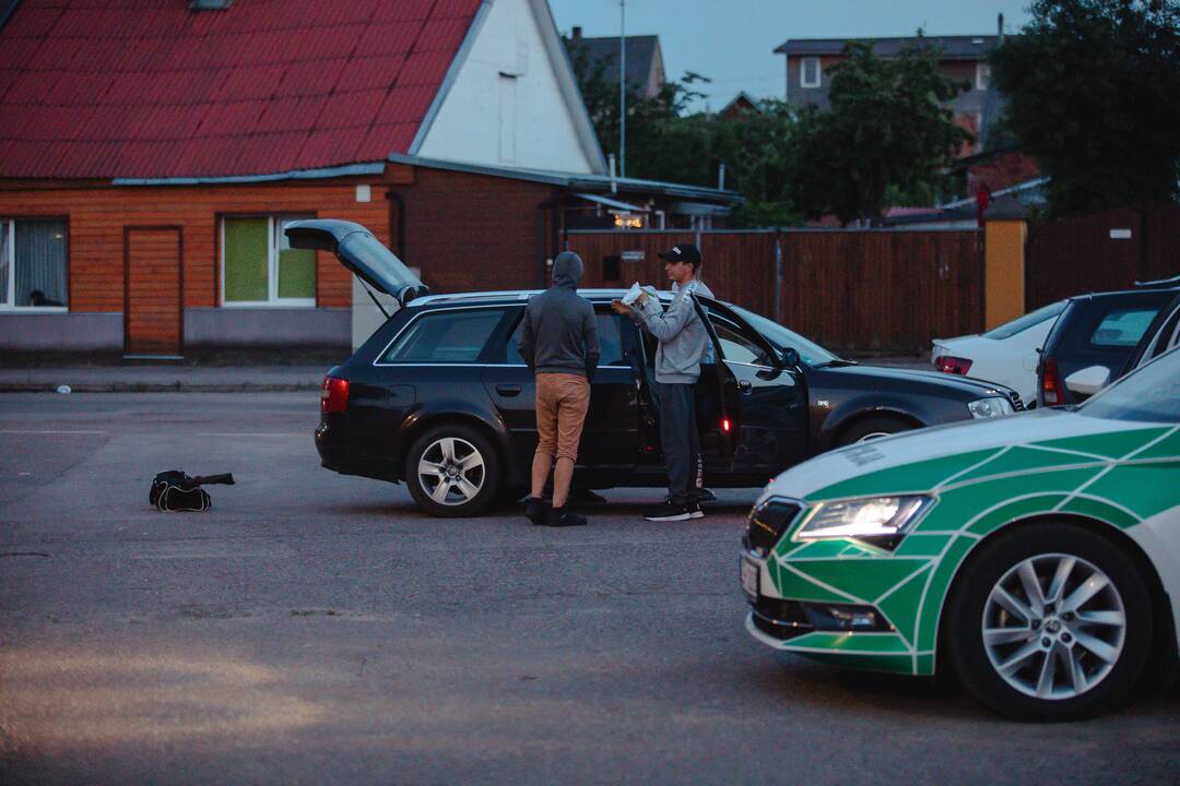 Kaune vyko reidas: policija tikrino vairuotojų blaivumą