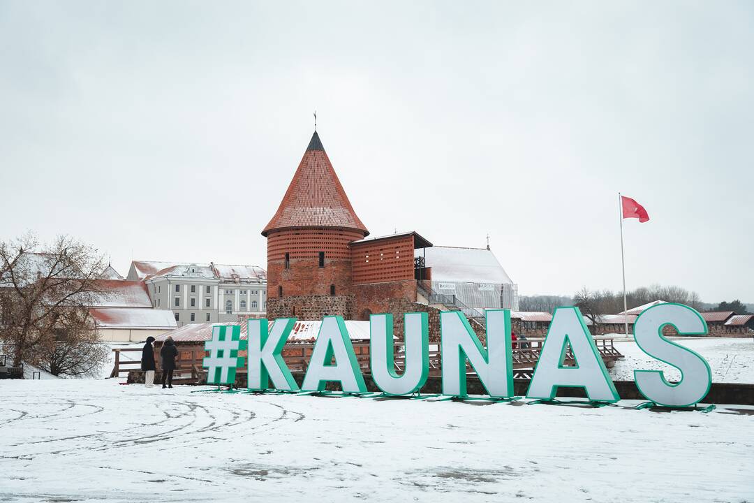 Pavasarinis sniegas Kaune