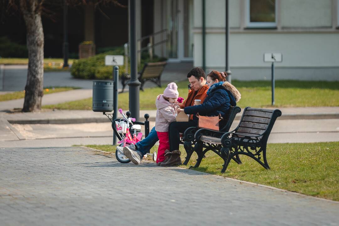 Nors judėjimo ribojimų neliko, žmonės į Birštoną neplūdo