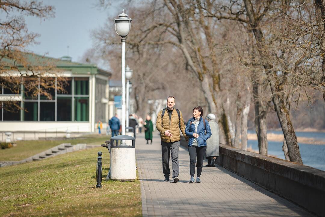 Nors judėjimo ribojimų neliko, žmonės į Birštoną neplūdo