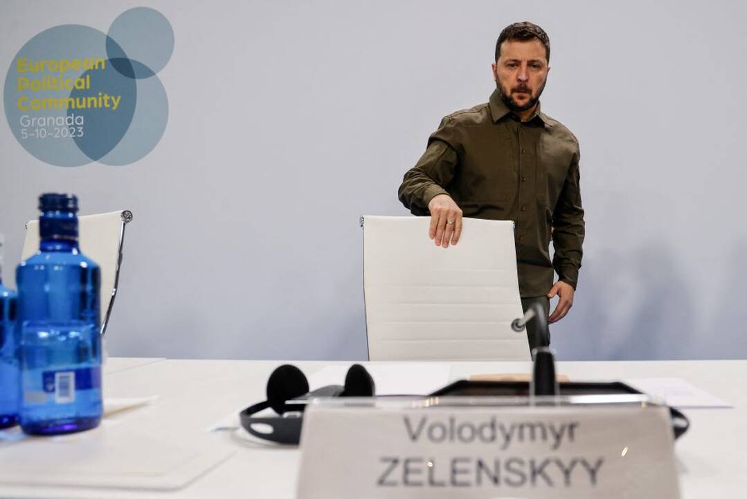 V. Zelenskis: Kyjivas suinteresuotas saugumu ir stabilumu Pietų Kaukaze