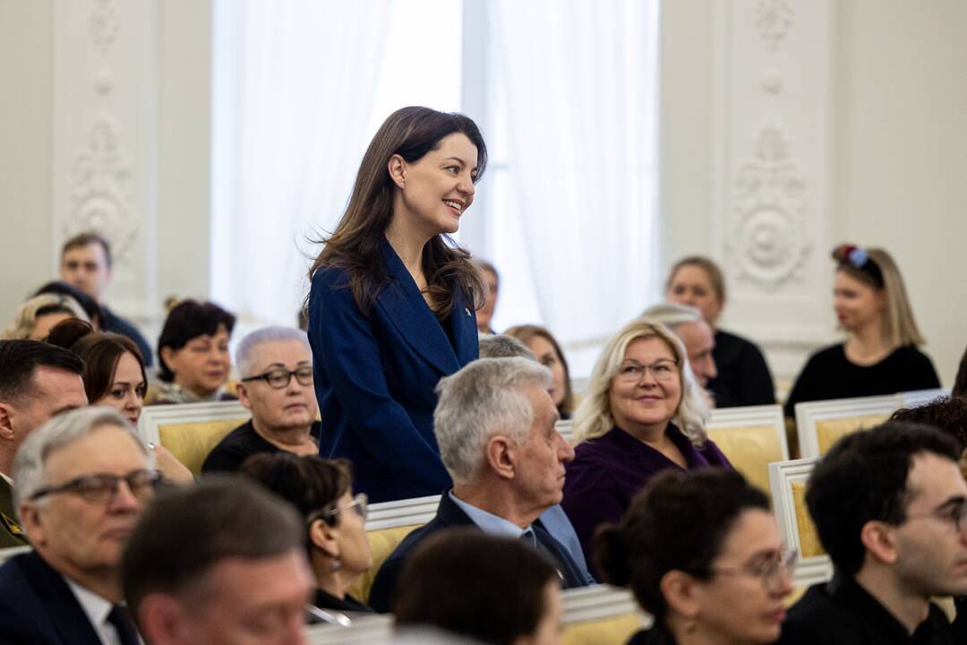 Valstybės apdovanojimų įteikimo ceremonija