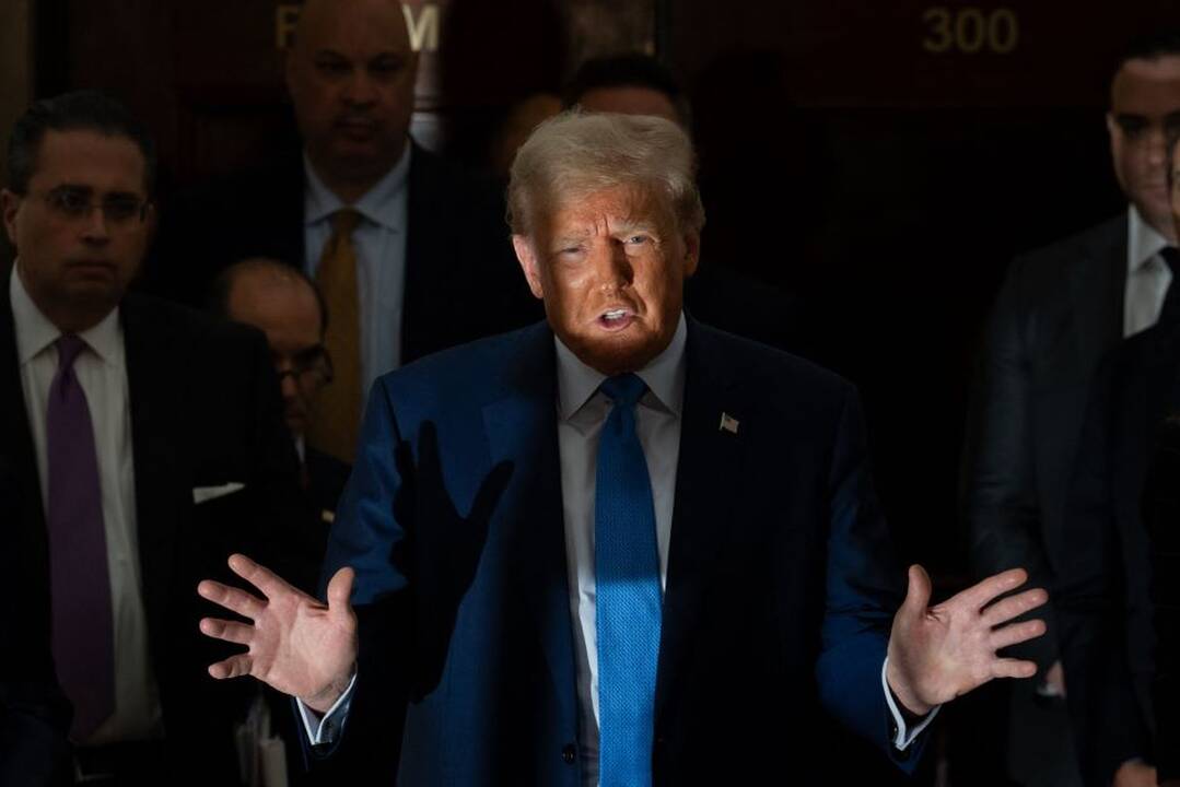 Respublikonų debatuose nedalyvausiantis D. Trumpas vėl bus dėmesio centre