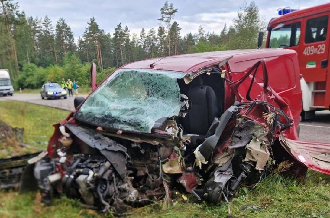 Kraupi avarija Lenkijoje: žuvo lietuvis, be tėvo liko du maži vaikai