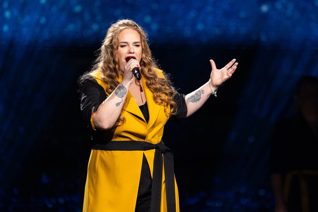 2025 m. „Eurovizijos“ atrankos penktosios laidos filmavimas