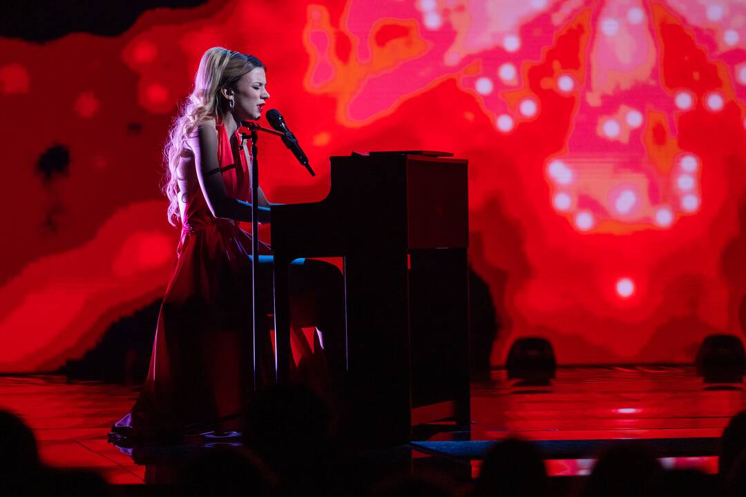 2025 m. „Eurovizijos“ atrankos penktosios laidos filmavimas