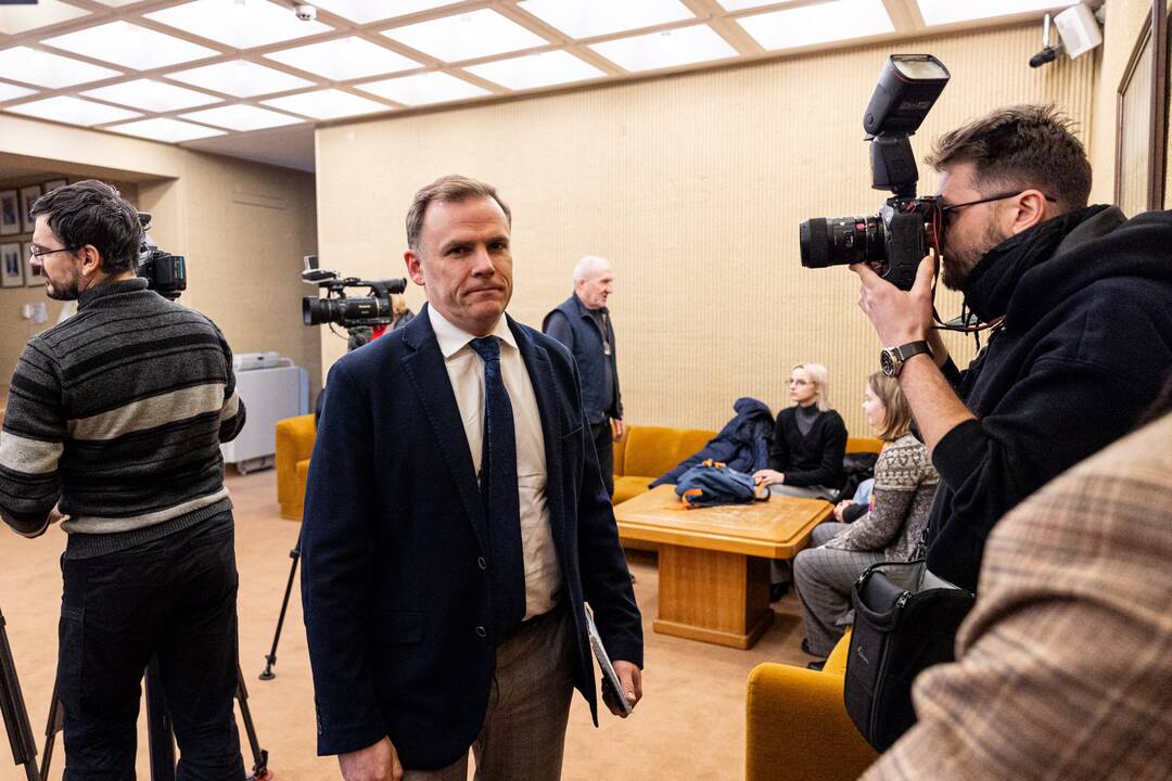 Tėvynės sąjungos-Lietuvos krikščionių demokratų frakcijos Seime posėdis su Palucku