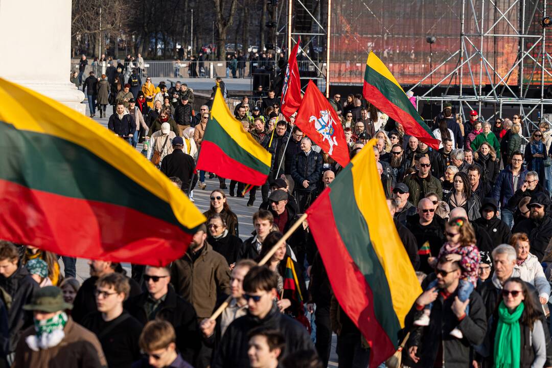 Vilniuje – tautininkų eitynės